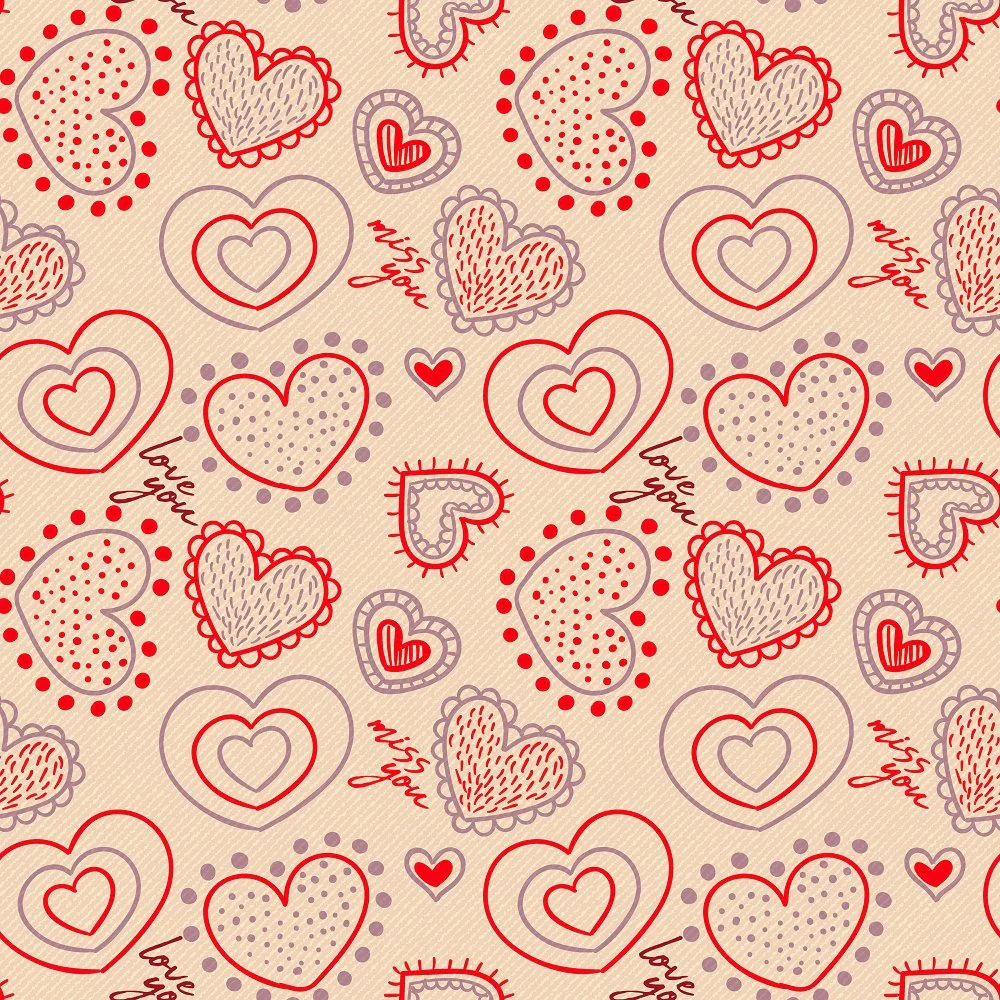 Valentine's Day Pattern #11 Fabric