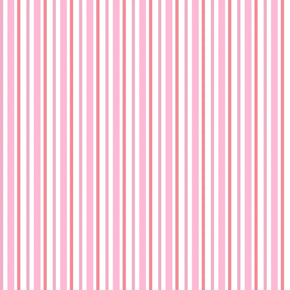 Valentine's Day Stripe Pattern #1 Fabric