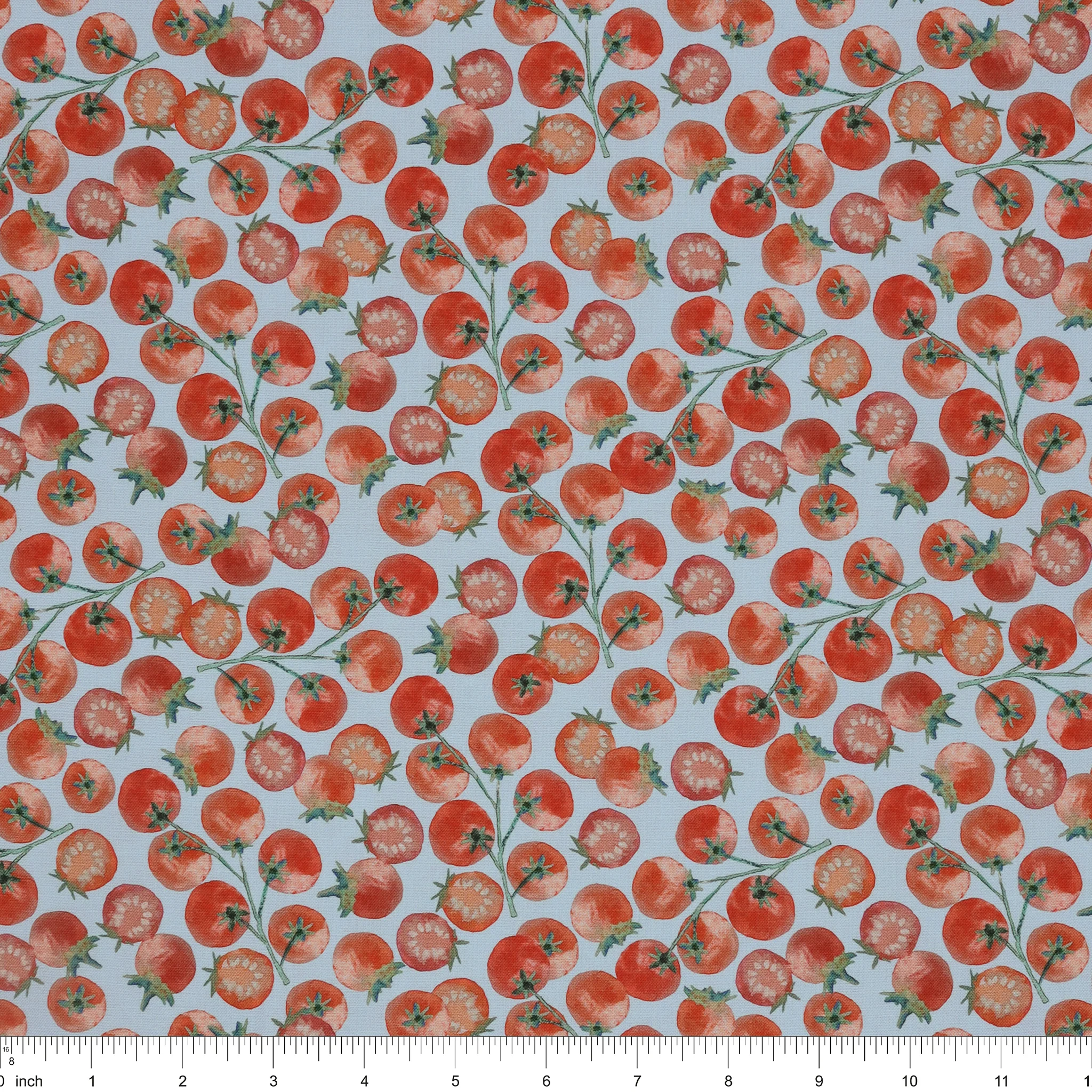 Vegetable Patch Fabric Collection - Vine Tomatoes Red - Image 3