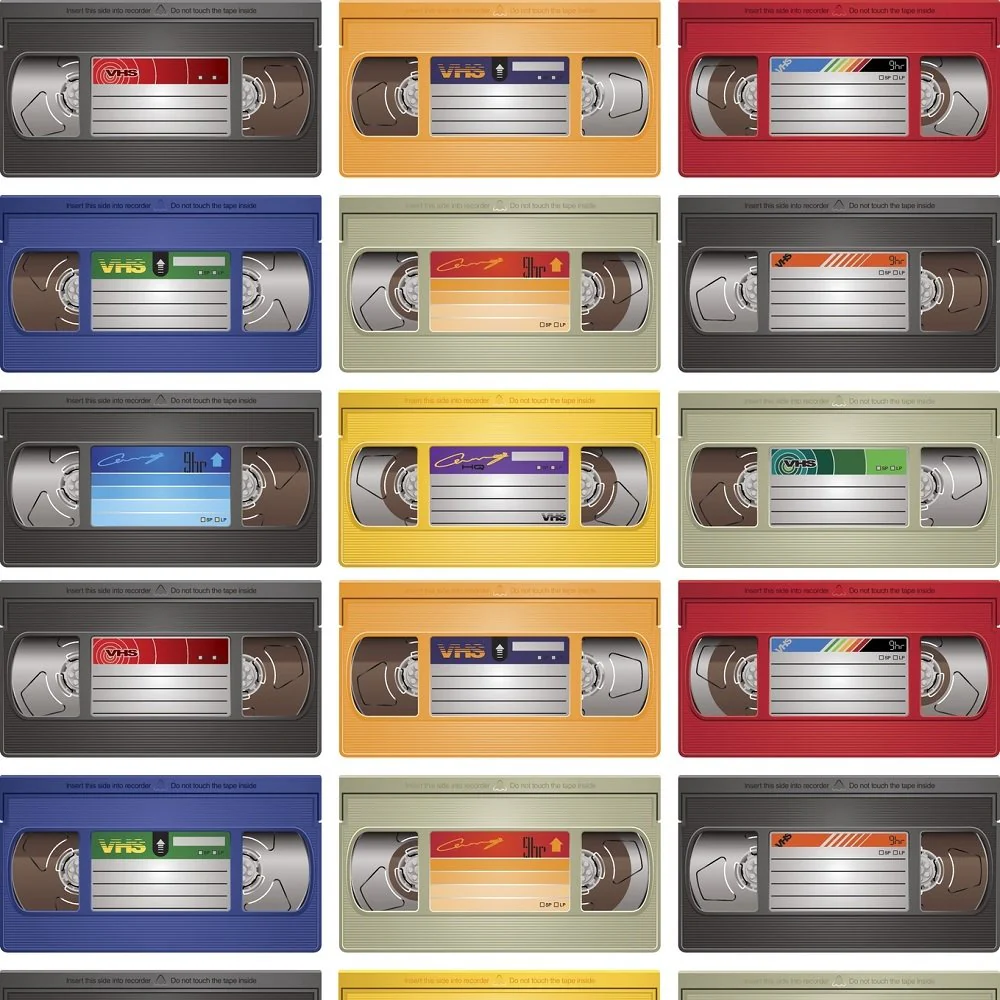 VHS Tape Fabric