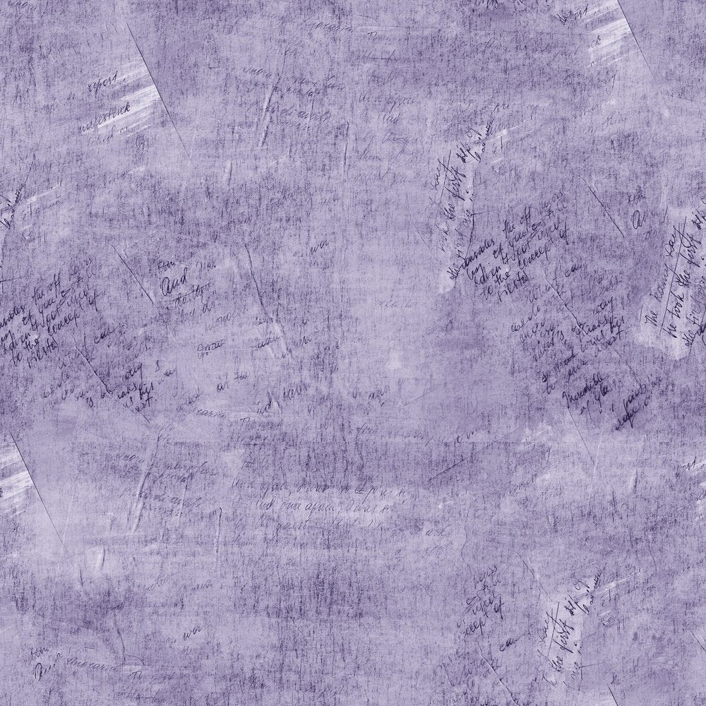 Vintage Script Fabric - Daisy Bush