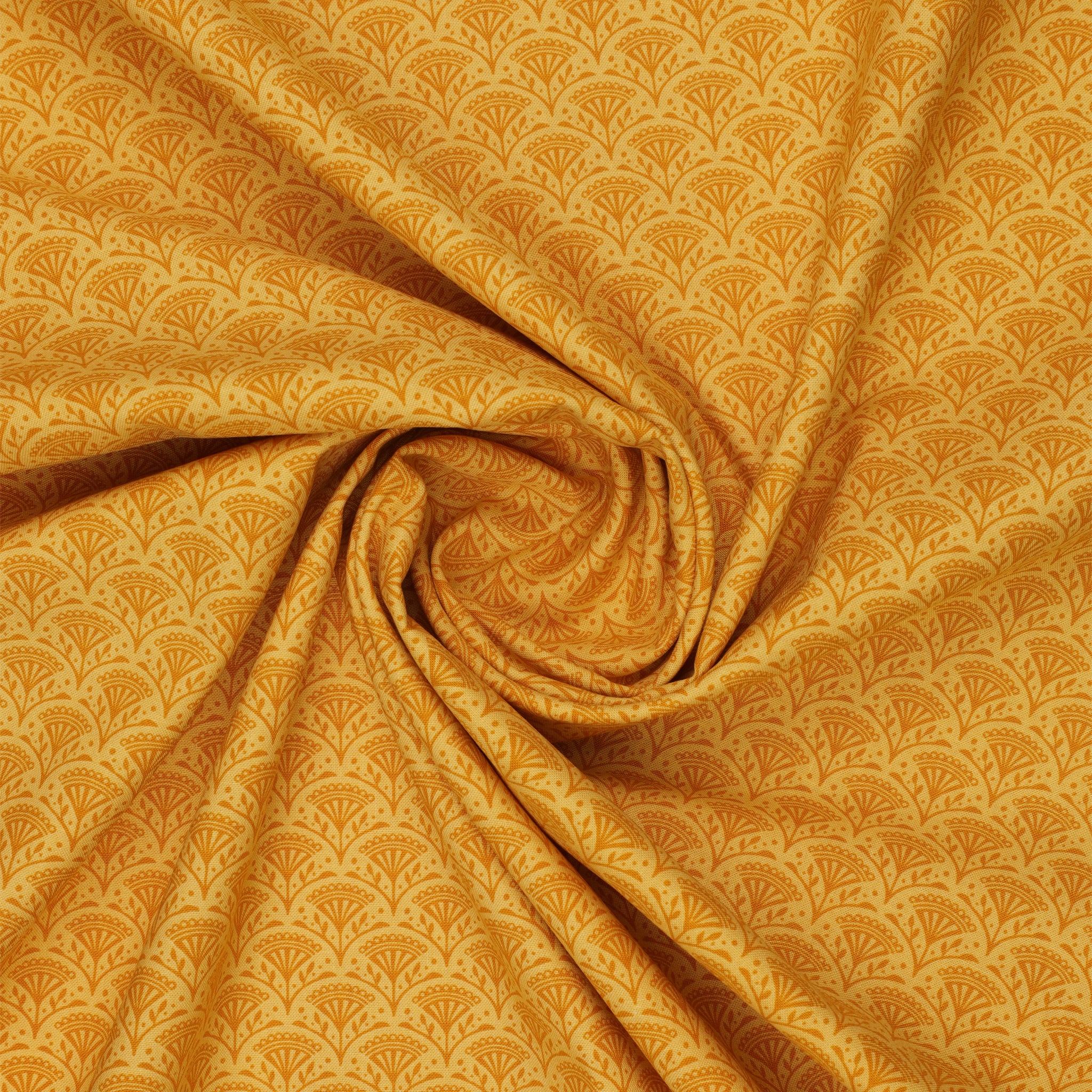 Wander Lane Fabric Collection - Blossom Scallop Daffodil - Image 2