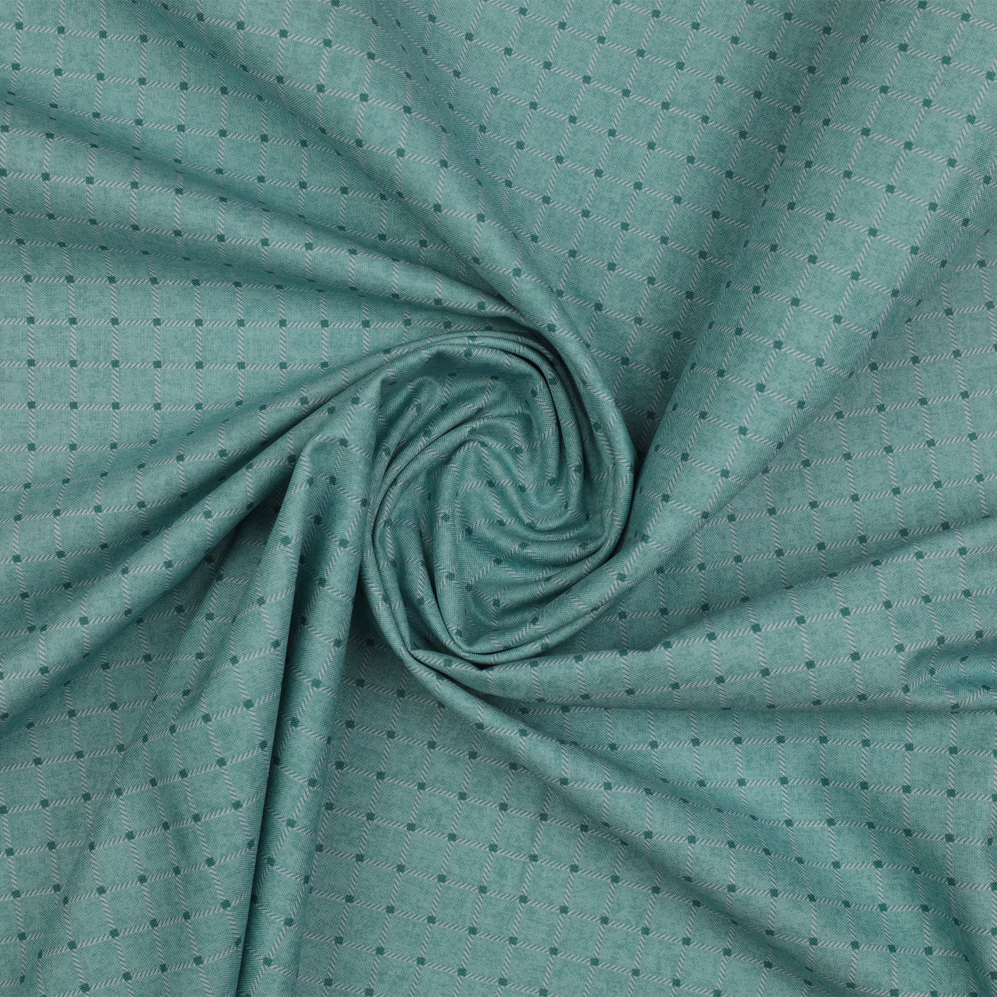 Wander Lane Fabric Collection - Criss Cross Aqua - Image 2