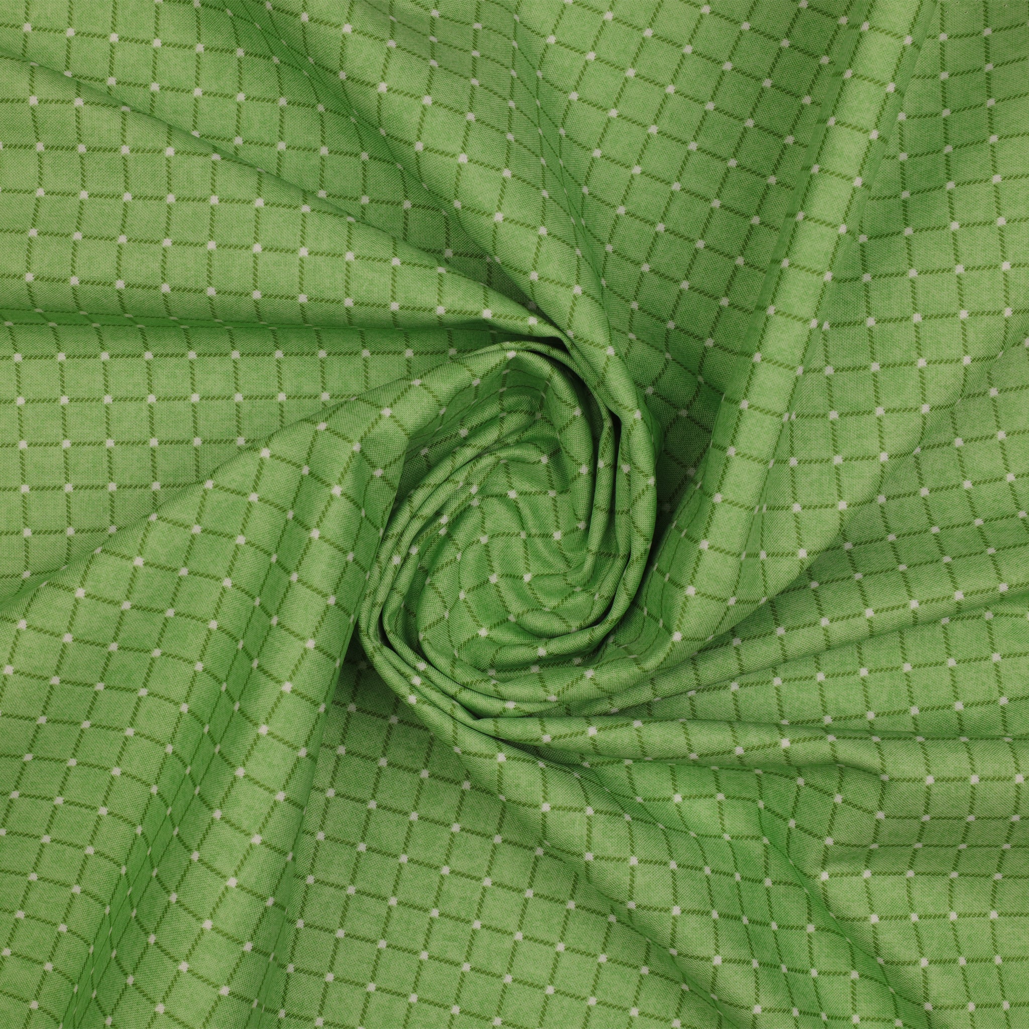 Wander Lane Fabric Collection - Criss Cross Celery - Image 2