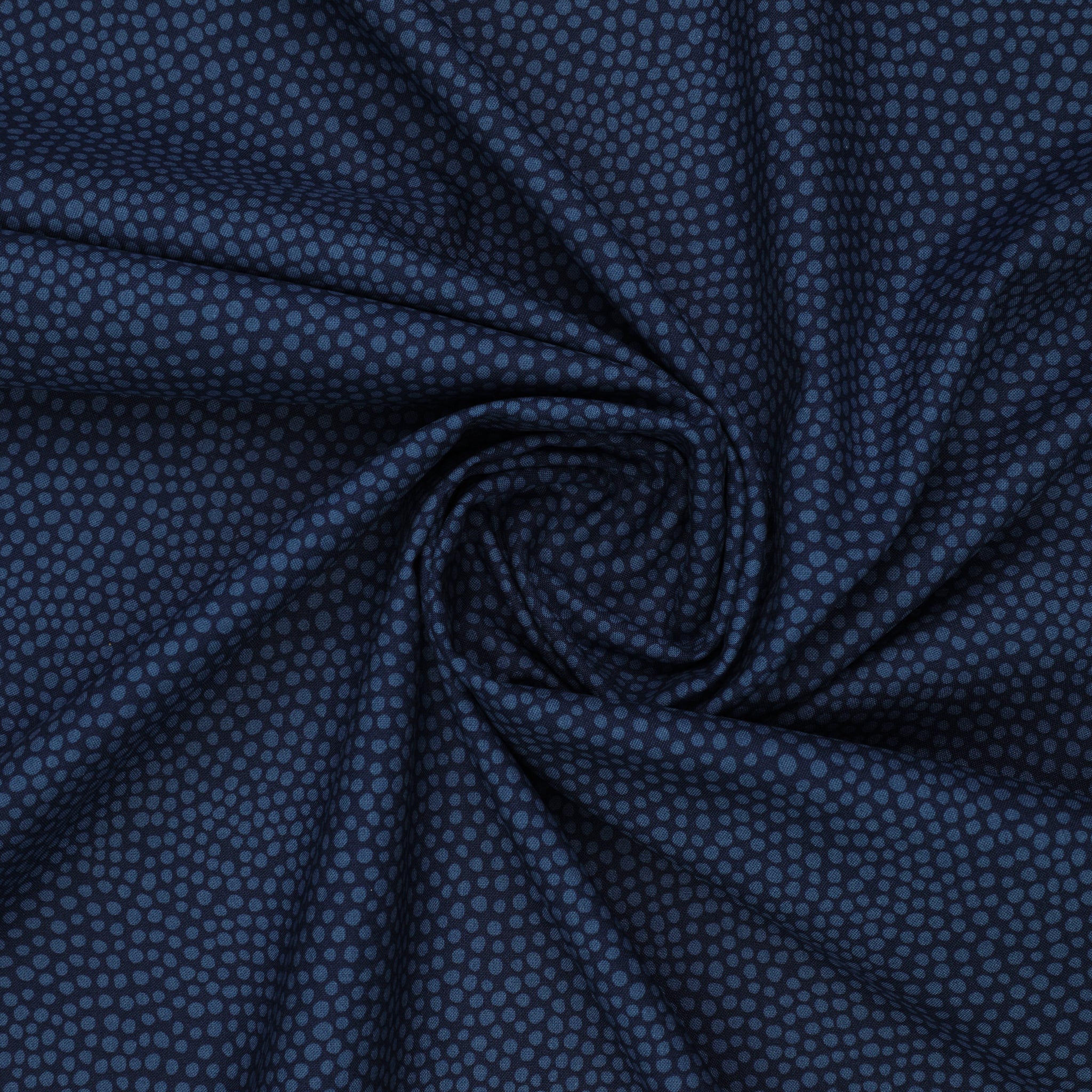 Wander Lane Fabric Collection - Dew Drops Navy - Image 2