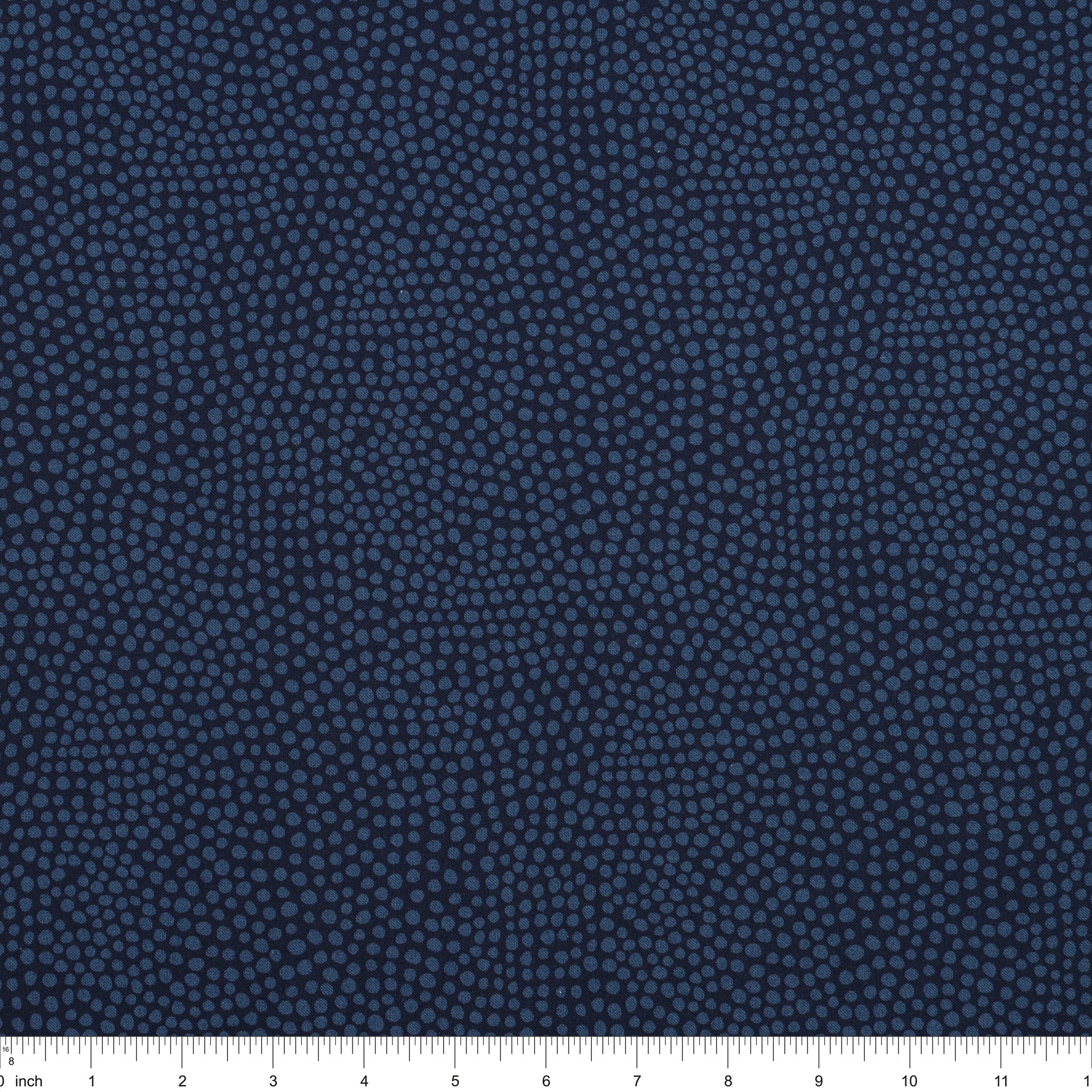 Wander Lane Fabric Collection - Dew Drops Navy - Image 3