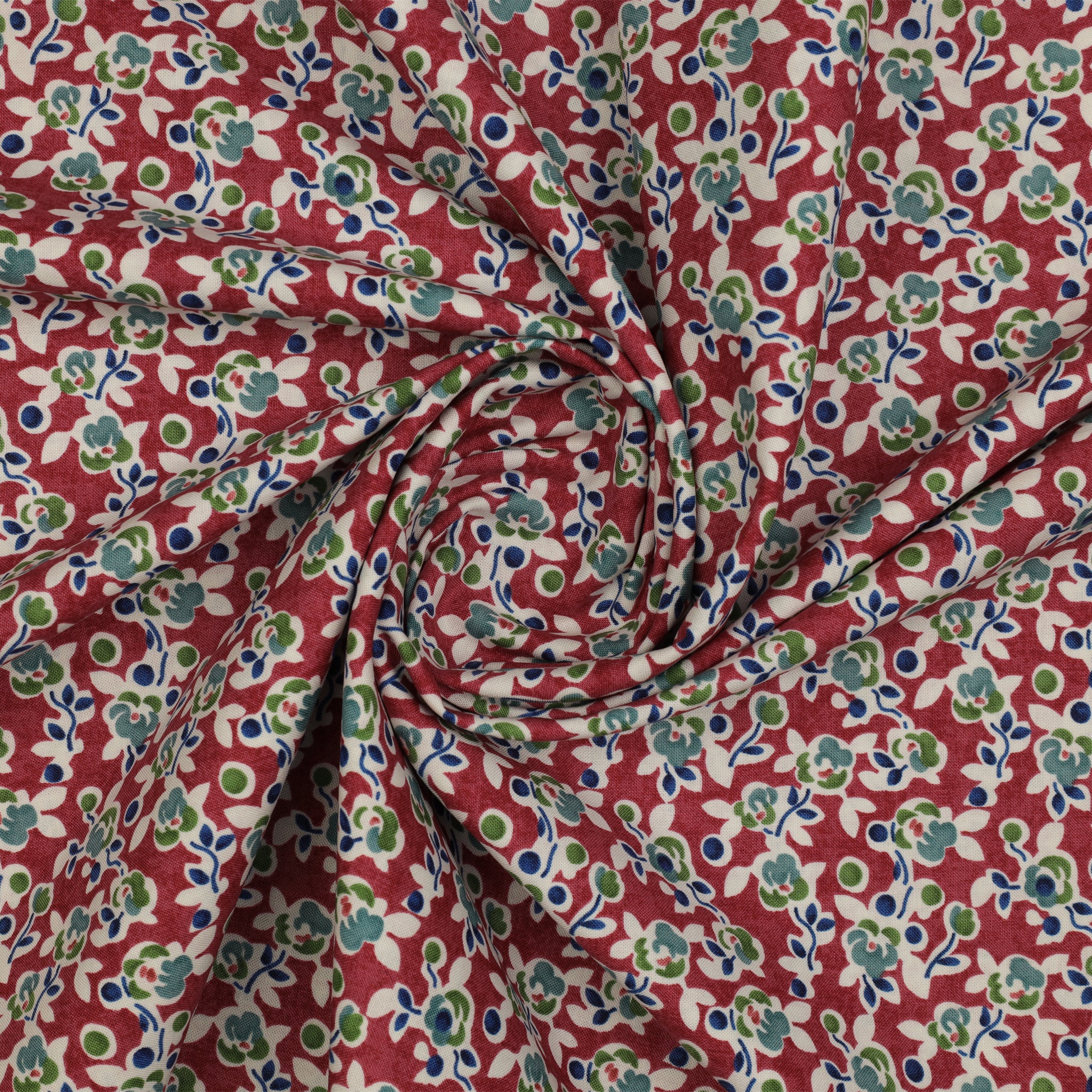 Wander Lane Fabric Collection - Posies Salmon - Image 2