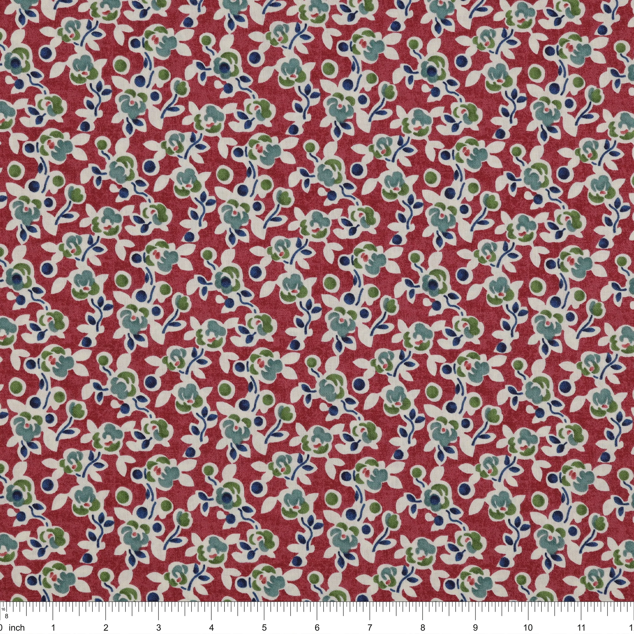 Wander Lane Fabric Collection - Posies Salmon - Image 3