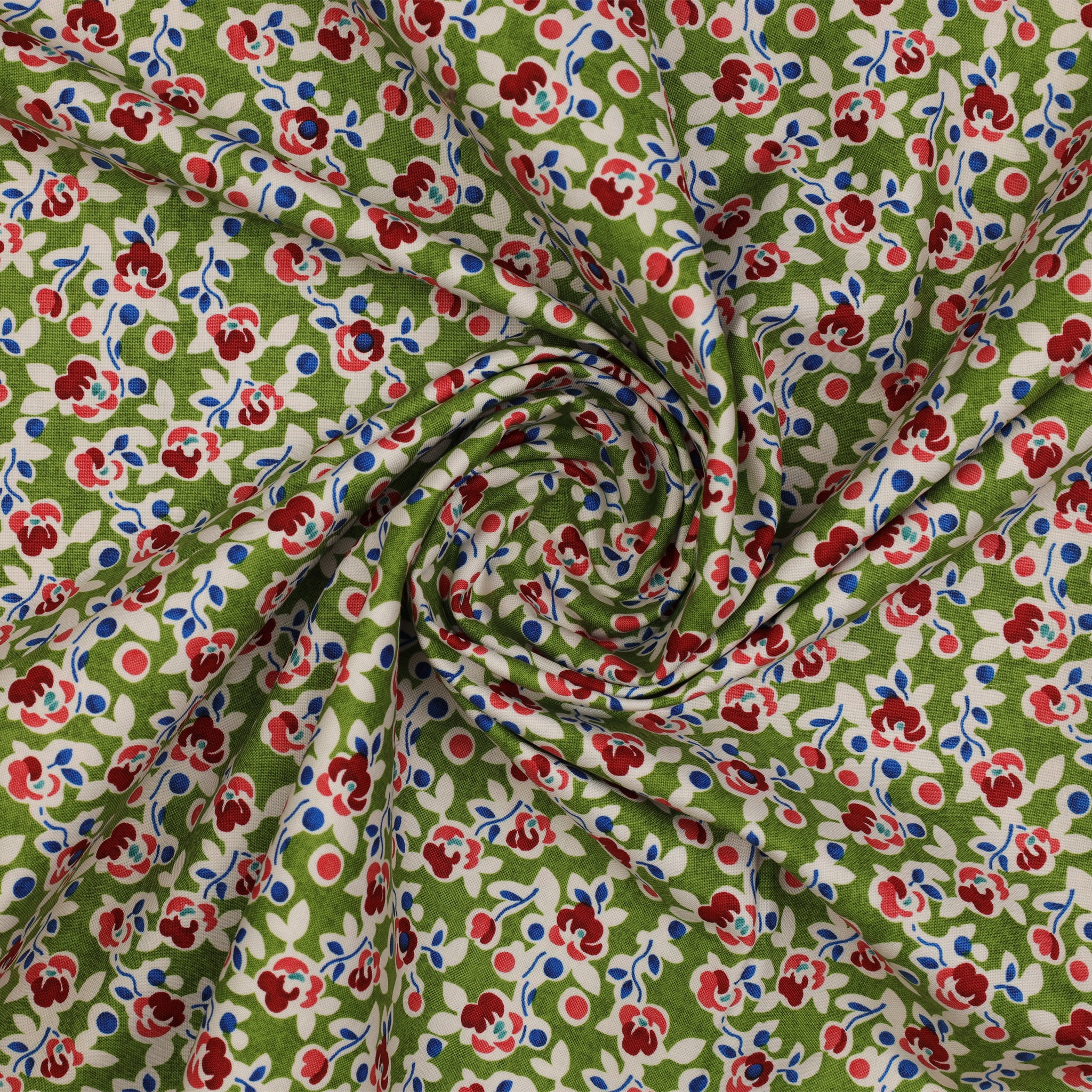 Wander Lane Fabric Collection - Posies Willow - Image 2