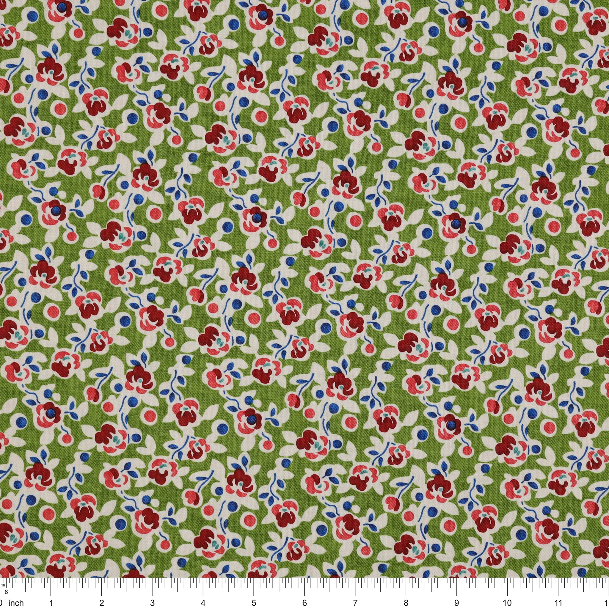 Wander Lane Fabric Collection - Posies Willow - Image 3