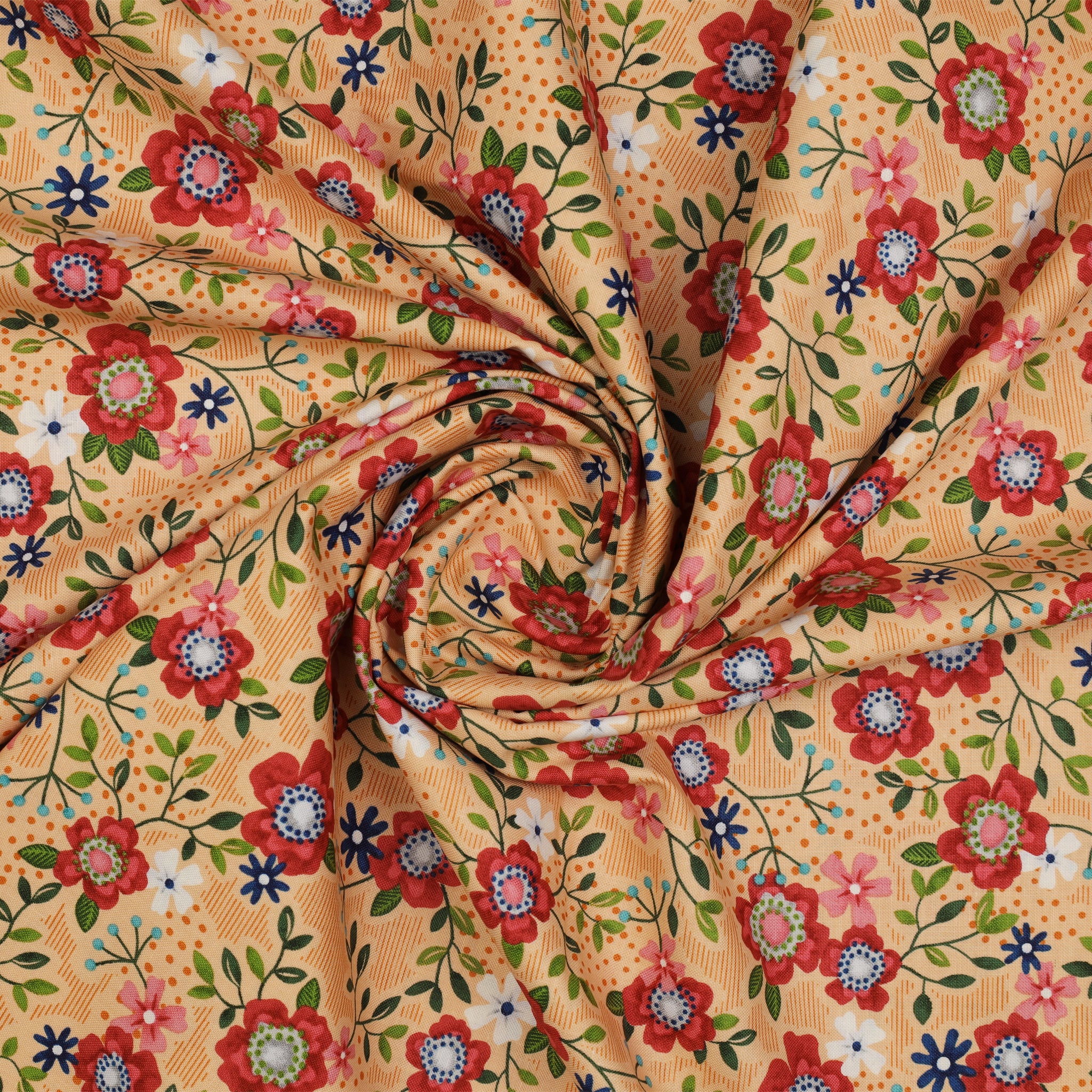 Wander Lane Fabric Collection - Primrose Path Apricot - Image 2