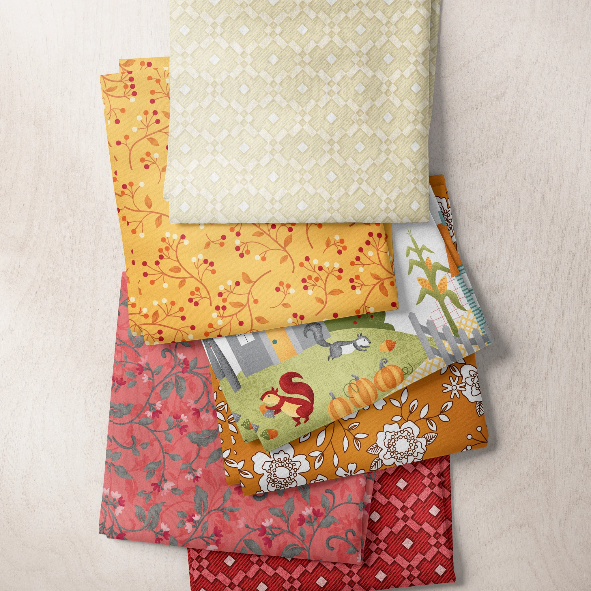 Wander Lane II Fabric Collection - Patchwork Pine - Image 5