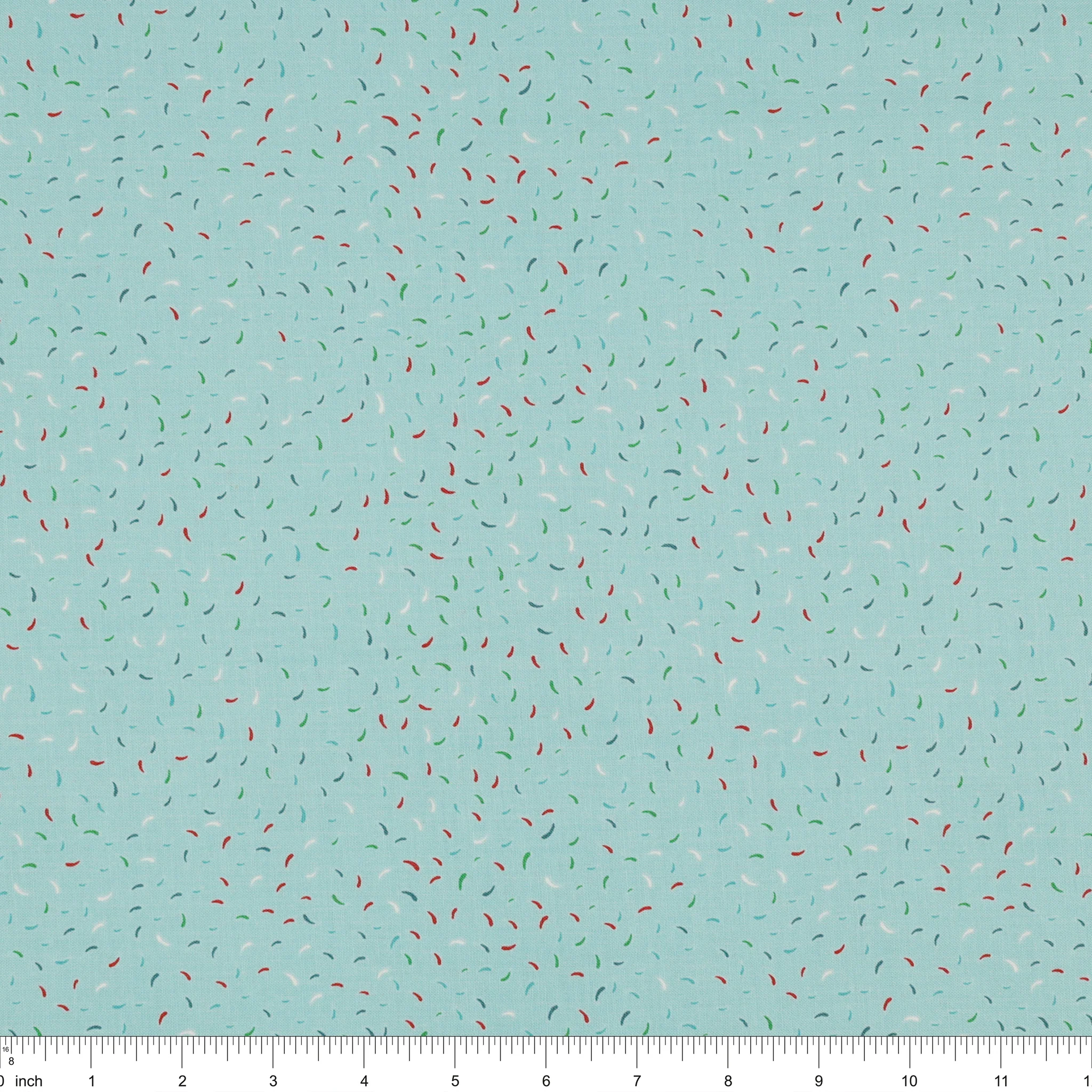 Wander Lane II Fabric Collection - Sprinkles Aqua - Image 3