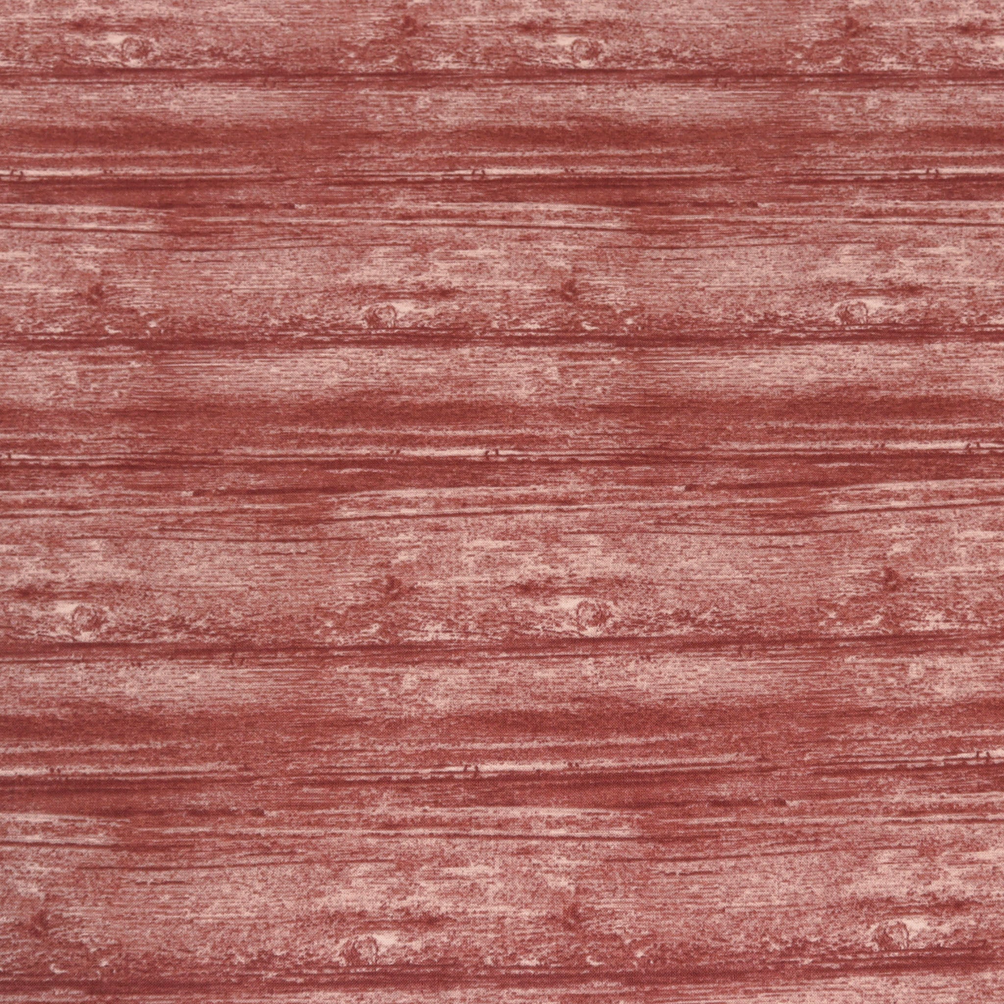 Washed Wood (Basic) Fabric Collection - Red