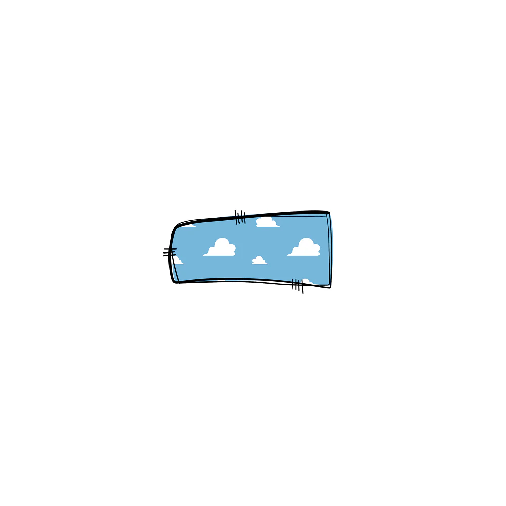 Western Cowboy ''-'' Clouds Fabric Panel