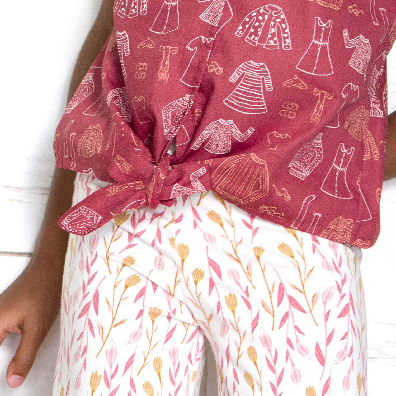 Whispers Inbloom Sweetplain Fabric in Knit - Image 6