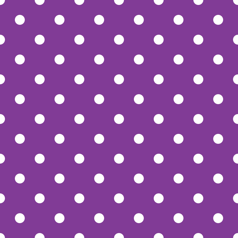 White Dots Fabric - Grape