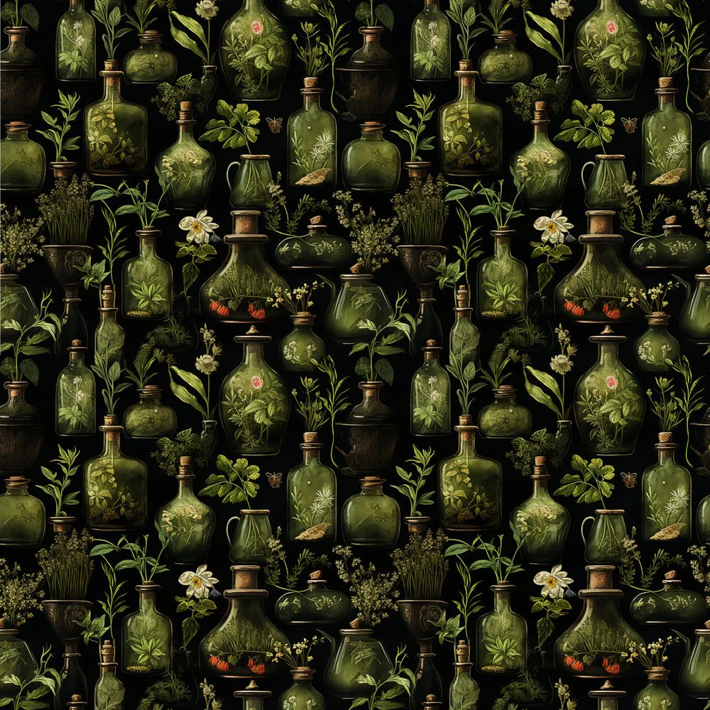 Wild Earth Apothecary Pattern #12 Fabric