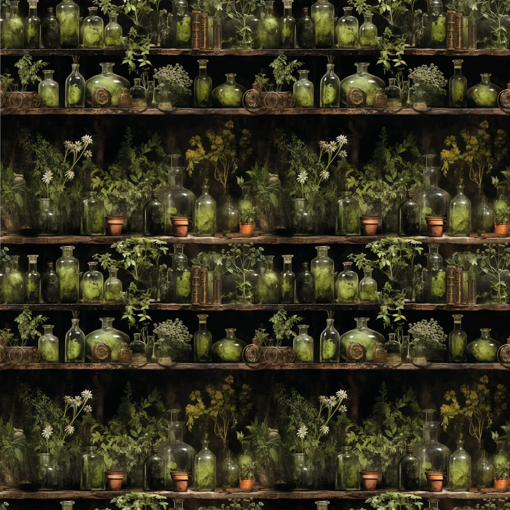 Wild Earth Apothecary Pattern #19 Fabric