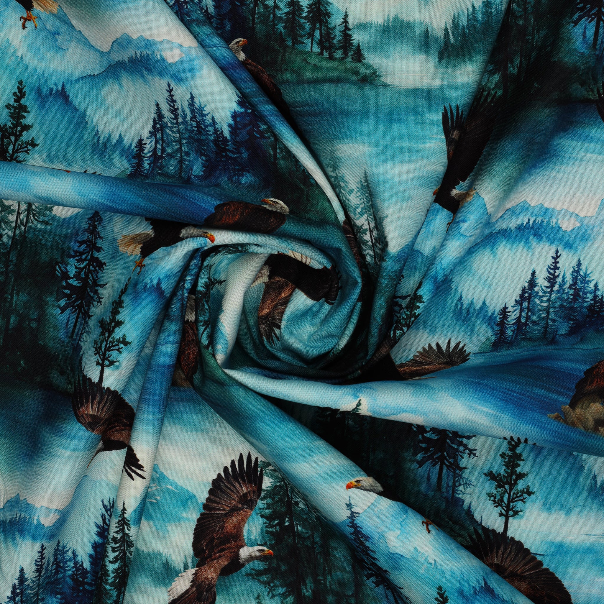 Wild Kingdom Fabric Collection - Regal Eagle - Image 2