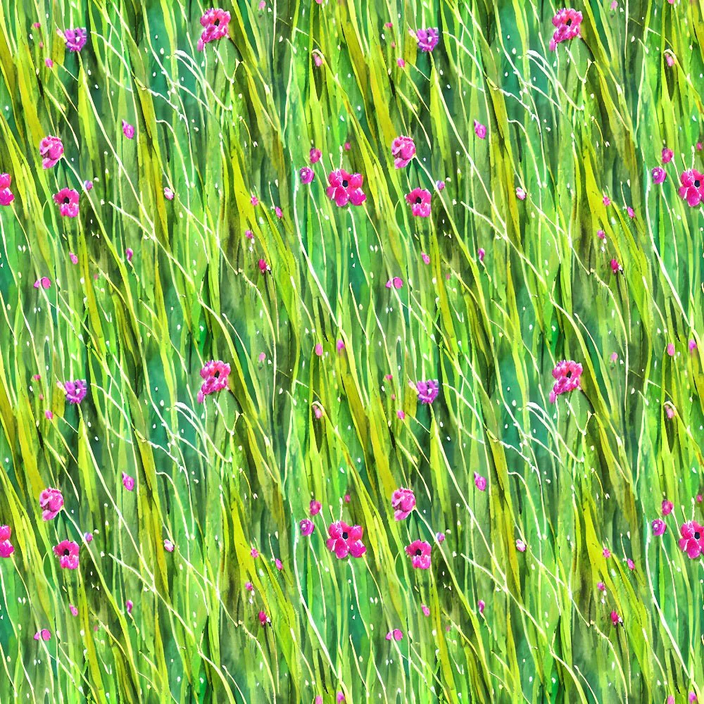 Wildflowers Field Fabric