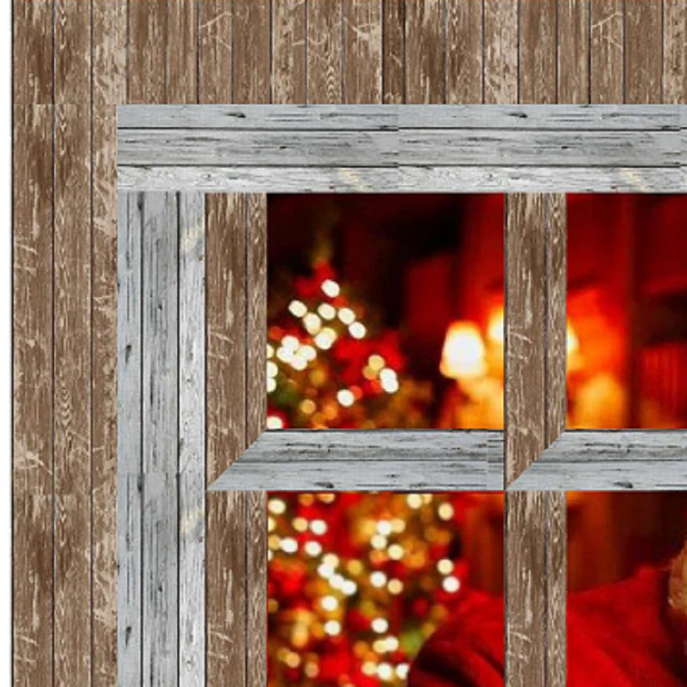 Window to the World - Santa By The Fire Wall Hanging Kit - 53 1/2” x 45" - Image 3