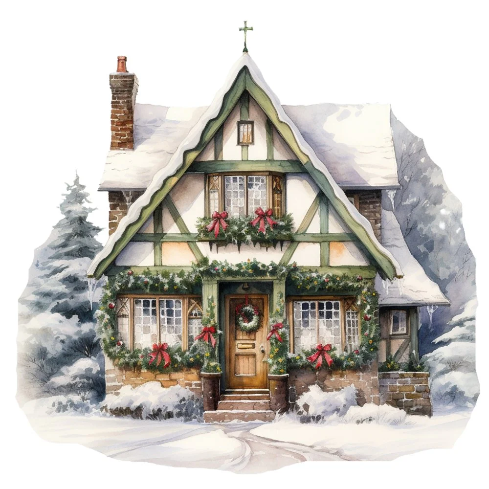 Winter Wonder Lane #15 Fabric Panel