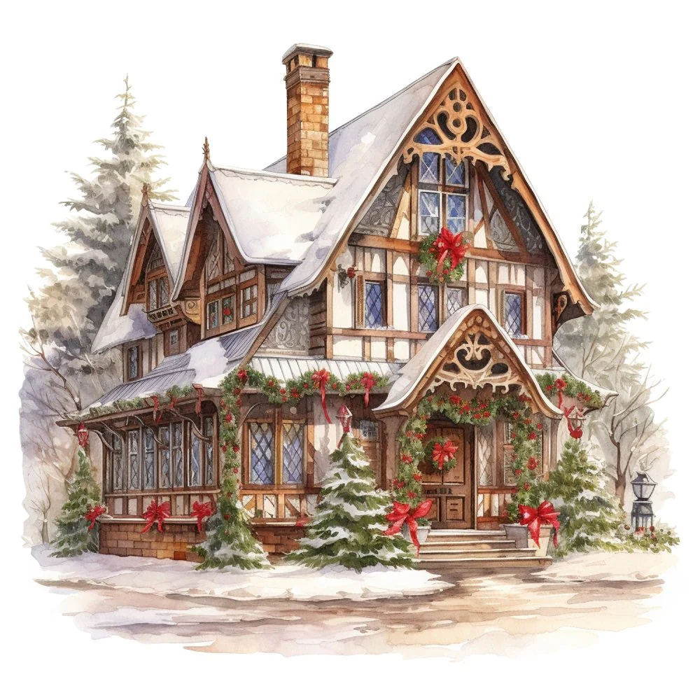 Winter Wonder Lane #20 Fabric Panel