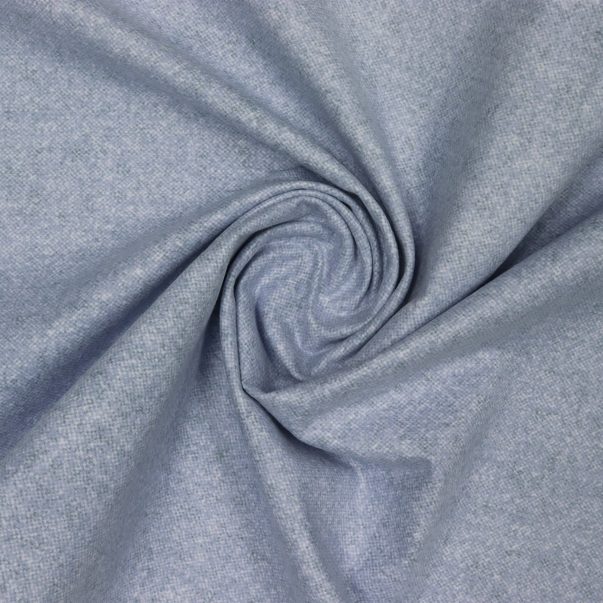 Winter Wool Flannel Collection - Sky - Image 2