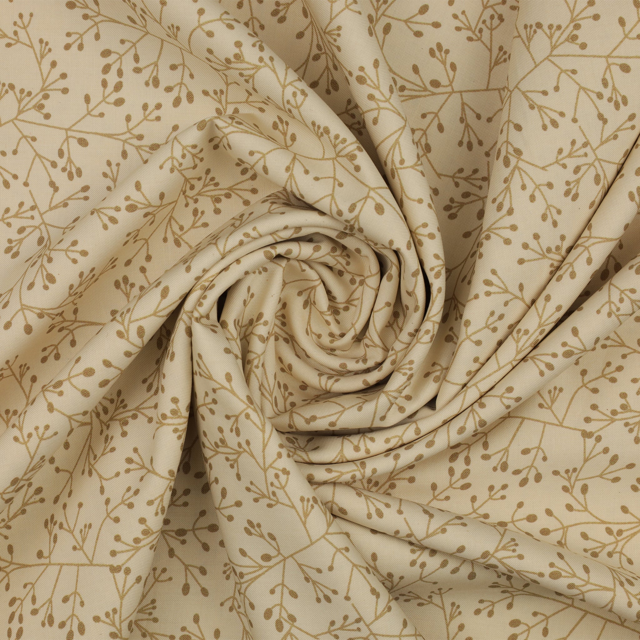Wishflower 108" Wide Quilt Backing - Tallium Tangle Natural - Image 2