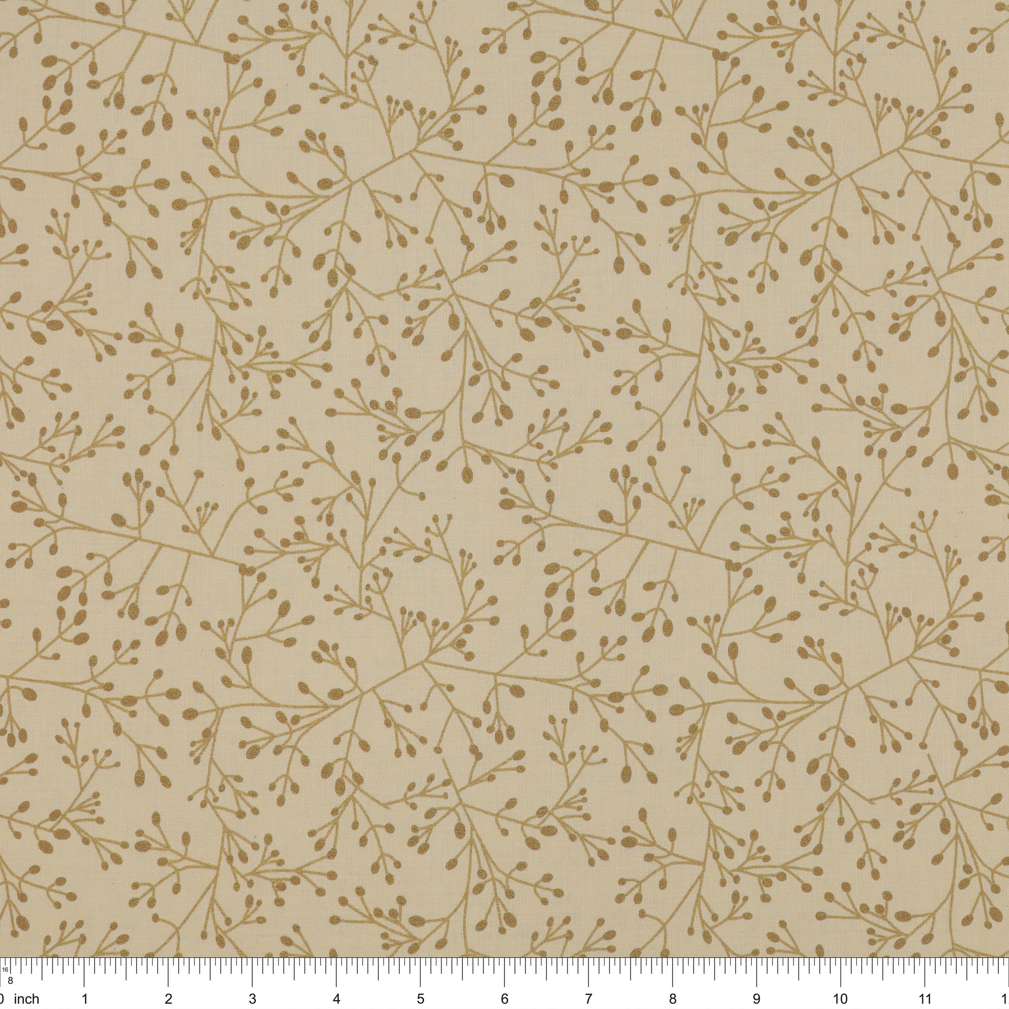 Wishflower 108" Wide Quilt Backing - Tallium Tangle Natural - Image 3