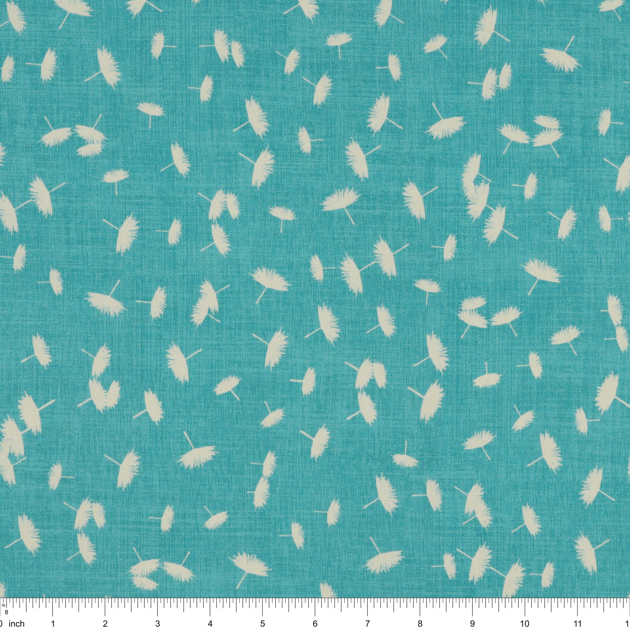 Wishflower Fabric Collection - Windy Day Teal - Image 3