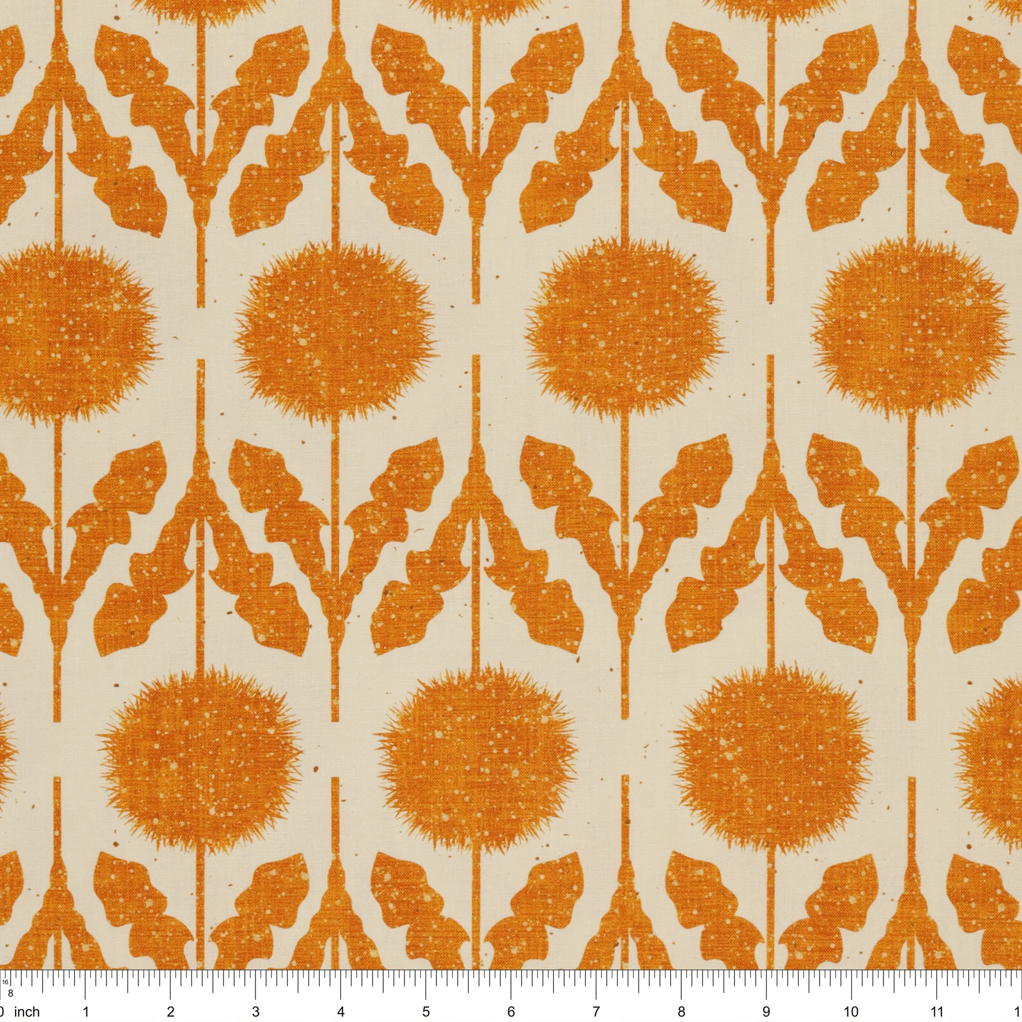 Wishflower Fabric Collection - Wishflower Border Gold - Image 3