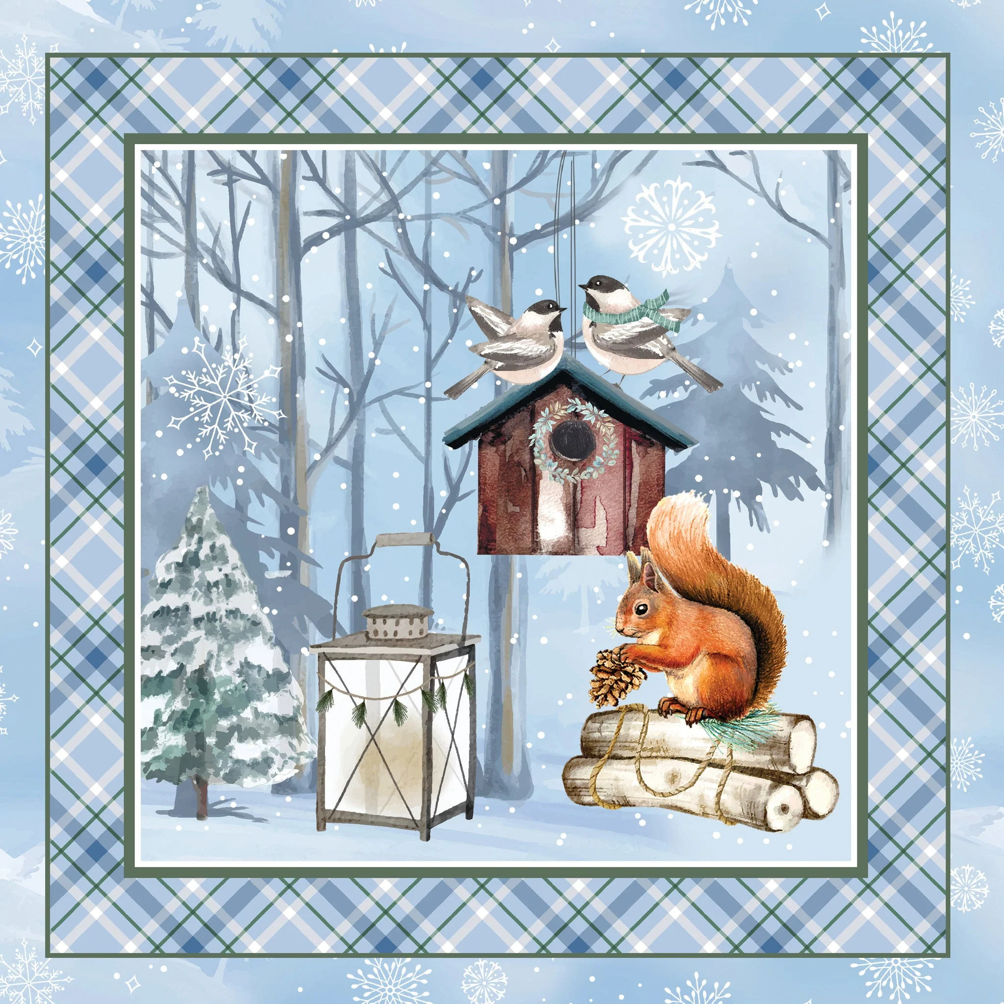 Woodland Wonderland Fabric Collection - Woodland Panel - Image 3