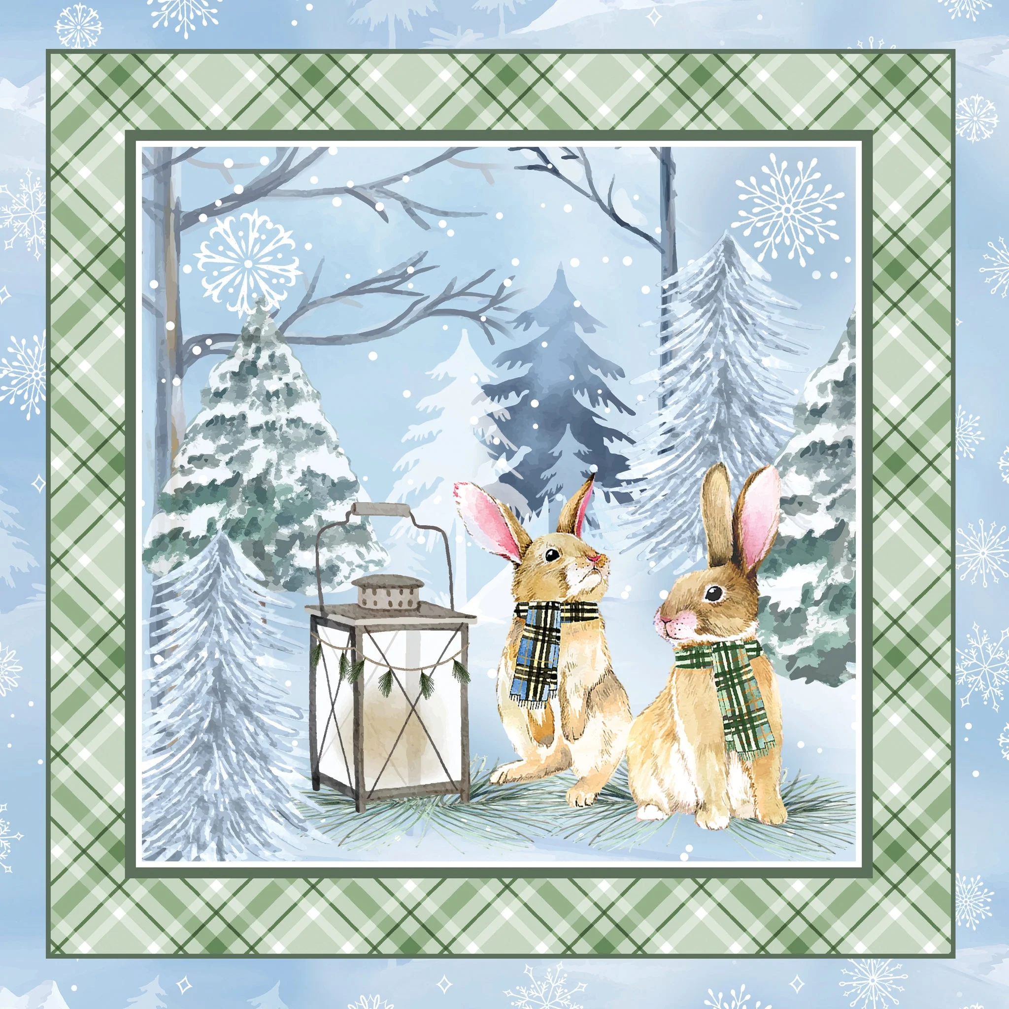 Woodland Wonderland Fabric Collection - Woodland Panel - Image 6